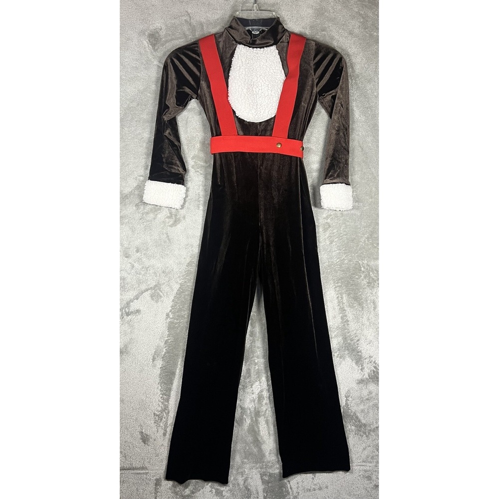 Art Stone dance costume Reindeer Christmas Jumpsuit‎ Size Medium Child